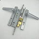 Broken Bridge 8525/9230 series screen door double door aluminum alloy black white gold silver complete set high and low door lock handle 9230 single point 60mm-80mm with key