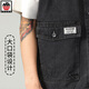 
AEMAPE Apple denim vest men's jacket European and American trendy spring large pocket sleeveless tops fashion brand vest horse clip 9215# black 5XL (recommended 230 250Jin [Jin equals 0.5 kg])