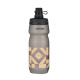 Xidesheng (XDS) Xidesheng Sports Kettle JT-WB230 Capacidad de equipos de conducción al aire libre 700 ml de gris oscuro a cuadros