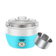 Máquina de yogurt para el hogar Oubosi Máquina de vino de arroz de pequeña capacidad Mini Máquina de fermentación casera pequeña Máquina de queso de yogurt de acero inoxidable de acero inoxidable Hy-101