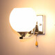 
OUOETY wall light with pull-line switch Bedside lamp Modern simple creative LED bedroom living room staircase aisle balcony 693 pull-line switch 5 watts