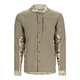 
SIMMS hooded shirt men's spring and summer sun protection clothes INTRUDER long-sleeved fishing sun protection clothes casual top comfortable and breathable PG-13559 gray-white plaid M