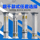 Abdt Roman Colonne Moule de moule carré Modèle de colonne de style européen Villa Villa Decoration Camente Clanc Colonne Modèle de construction Colonne complète Ensemble de diamètre carré de diamètre Colonne 687 Modèles - 150 Jin [Jin est égal à 0,5 kg] Renforcement supplémentaire