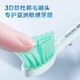 Philips electric toothbrush head is suitable for HX2421HX2431HX2451HX2461HX2471 brush head HX2021/02- 3 pieces