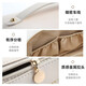 Bolsa de maquillaje Wilkie Portable para mujeres 2025 Nuevo valor de viaje de alto valor Bolsa de almacenamiento Box de maquillaje de gran capacidad Al albaricoque de alta gama tamaño blanco