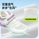 
Kenopo children's toddler shoes for summer breathable mesh baby shoes 18 months-5 years old children's shoes for men and women GY1586 white/orchid purple 22.5 140mm Suitable for foot length 136-145mm