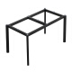 
Dining table stand, table stand, marble table legs, ceramic tile table feet, simple wooden table, middle beam, suitable for 14070 table top, straight feet, black