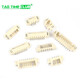 Horizontal vertical patch socket 1.25mm pitch 2P/4/5/6/8/9/10-12P SMT connector horizontal patch 8P (10 pcs)