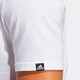 Adidas Herrenkleidung 2025 Sommer Neues Sportbekleidungstraining schnell trocknend Casual Round Neck Kurzärärmelte T-Shirt HE4839 White XL