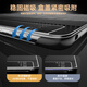 MR.G适用华为mate60pro手机壳真皮磁吸mate60Pro+保护套翻盖皮套智能视窗镜头全包防摔保护外壳 雅丹黑 头层牛皮丨真皮全包