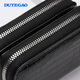 Dutegao Crocodile Pickup Pack Männer-Leder-Multi-Card-Führerschein Leder-Kartuat Hülle integrierter Kartenkoffer BANK KARTE PACK Schwarz Q62011753-71A1