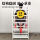 Anerya steel bookshelf storage rack floor 160cm multi-layer simple bookcase display rack storage rack 5-layer 60cm