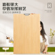 Double gun natural bamboo chopping board, no paint, no wax original bamboo chopping board, large rolling panel 66*42*1.7cm