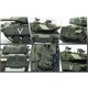 Academy Aidi-Metro American Heavy Medium Battle Battle Assembly Assembly Simulación Simulación Modelo 1/35 Magachi 7C Tanque de batalla principal 13297
