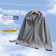 Li-Ning Sonnenschutzkleidung Herren Windbreaker Jacke 2025 Sommer Neue Eisseide Sonnenschutzhaut Atmungsaktives lässiges Sport topgrau [Ice Seidenscreen-UFP50+] xl