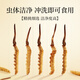 Sejila Cordyceps sinensis 3 Wurzeln/G 10 Gramm 30 Wurzelgeschenke für Älteste und Ernährungsergänzungsmittel für ältere Menschen Cordyceps Nourishment Gift Box