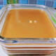 
Horseshoe cake steaming plate mold rectangular glass high temperature resistant steamable coconut juice thousand-layer cake steaming pot SN3890 104000cm with hole cover rectangular l