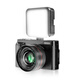 SONGDIAN DC101 Digital Camera 4K Micro Single Card Machine Entry-Level Point and Shoot Camera Small Home Flip Selfie Screen 64G Memory [Wide Angle Lens] Official Standard