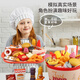 Martin Brothers Children's Hamburg Bag Toy Girl Simulation has simulated the French fries set ice cream kitchen cooking toy pizza