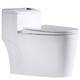 
MOKI German Mengchi household toilet ordinary toilet large pipe anti-blocking toilet 838 250/300/350/400 Order message pit distance