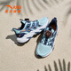 ANTA Children's Sandals Men's Beach Shoes 2026 Summer Baotou Breathable Knob Buttons Physical Education Class Sports Frame Shoes Light Steel Blue/New Ink Blue-1 33