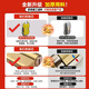 Il jiagong cuivre complet Core Core antivol de la porte universelle du noyau de verrouillage universel Core Super C-Grade Blade Anti-Plating Lock Core ABC avec porte de serrure de clé 13540 + 95