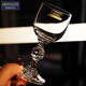 BOHEMIA Czech original imported crystal glass spirit cup white wine cup high foot cup soju cup home set diamond legs white wine cup 50ml single price