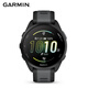 Garmin Forerunner165 Herzfrequenz Blut Sauerstoff Multi-Sterne-Positionierung Outdoor Sports Smart Watch Musikversion Extreme Nacht Schwarz