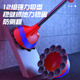 CHUANGBU (CHUANGBU) boxing trainer speed ball household adult and children vertical sandbag hitting rebound dodge ball decompression reaction target [red and blue-enhanced version] 12 suction cups/explosion-proof sphere