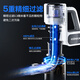 Konka Apimer Tow sans fil TOW All-in-One Home Large Aspiration Pertueuse Sound Light High Power Plancher-A Sweeping and Town Three-in-One + Adogled Wet Tow Water Tank 丨 Gray