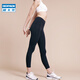 Zehnathlon (Zehnathlon) Jogga Yoga -Anzug Nackt Sinneshose außerhalb von Strumpfhosen Basis hohe Taille Schwangere Frauen großer Gypwl klassischer Stil - 9 Punkte schwarz m