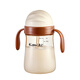 Kamidi (Kamidi) Kinderwasserbecher Direkter Trinkstrohhalm 1-3 Jahre alter Strohbaby Wasser Tasse PPSU Baby Trinken Milch Tasse V Ventil Tasse + Riemen