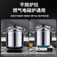 Wanbao pressure cooker large capacity commercial hotel pressure cooker steaming rice canteen porridge explosion-proof explosion-proof aluminum alloy gas model 22cm 5L
