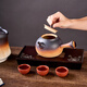 Suncojia tea stove, barbecue grill, charcoal grill, tea pot, teapot and tea set, tea stove set