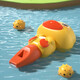Taoqi duck children's whistle toys blowing and playing baby can blow mini whistle baby instruments for boys and girls birthday gift box