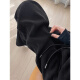 
Red Dragonfly narrow version wide-leg pants for women 2025 spring and autumn new casual trousers for women plus velvet spring sports straight pants 689# black extension-regular S