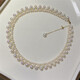 Xuanxian Freshwater Pearl Necklace Braided Necklace Collarbone Chain French Hepburn Round Pearl 45cm