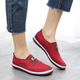Lutai canvas shoes retro old Beijing cloth shoes women's summer deep mouth mother shoes wear-resistant work shoes 1429 red 38 240mm