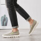 
Huili Warrior casual shoes men's one foot canvas shoes men's fashionable versatile fabric men's shoes lazy shoes WXY-B011Z gray 41
