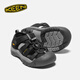 KEEN parent-child shoes NEWPORT H2 children's outdoor wading anti-collision sandals and river shoes black/KEEN yellow label-1022824-kid 31