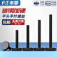 Fengshen GB835 Tornillo de mano plana negra Tornillo de mano negro Tornillo de mano de cabeza grande M3M4M5M6M8M10MM M6*12 [10 piezas] Hierro negro Zinc
