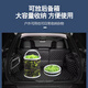 
ZOCI Bucket Retractable Outdoor Multifunctional Fishing Bucket Portable Rope Punch Bucket Oxford Cloth Thickened Car Washing Fish Bucket 14*14cm Undefense Jumping Net Without Cordless