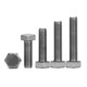 XMSJ Titanium Alloy TA2 Pure Titanium Hexagon Screws Titanium Screws Hexagon Bolts M3M4M6M8M10M12M14 M12801