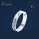Pt.Charm's new product PT950 platinum ring, men's and women's ring, plain ring, couple ring, wedding engagement ring, live ring gift, women's ring can be customized if it is not in stock, 3.5g as an example