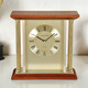 赫姆勒时钟（Hermle Clocks）欧式现代座钟客厅实木报时摆件低音低噪台式坐钟 QT203-21003