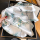 GIAVENTOLA silk scarf for women mulberry silk 100% silk with sunscreen small square scarf for girlfriend elder mother gift box beige