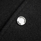 Bailando con la chaqueta lobo de lobo de moda para hombres de moda para hombres contrastante chaqueta bordada bordada collar de béisbol 001 Estilo masico negro 175