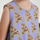 
jnby by JNBY Jiangnan cloth children's clothing sleeveless dress summer cute pattern casual mid-length skirt girls 1N5G12350 599 purple color mixed colors 160 cm