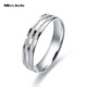 Miss JuJu pt950 platinum ring, platinum male and female couple's wedding ring for wife, can be customized, other sizes can be customized/free engraving, contact customer service