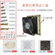 TAIJU 220V cooling fan cabinet electric cabinet distribution box welding machine sj12038ha2 axial flow fan 12025/roll 0 beads/220V